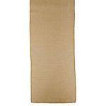 Burlap Polyester Faux Jute Table Runner 12 x 84 Flat Natural Brown