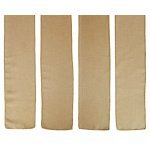 Burlap Polyester Faux Jute Sash 6 x 108 Natural Brown