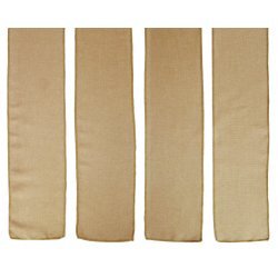 6 x 108 Polyester Burlap Sash (Set of 4)