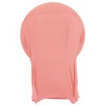 Spandex Cocktail Tablecloth Round 24 x 30 Folded Light Pink