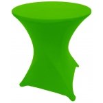 Spandex Cocktail Tablecloth Round 24 x 30 Lime Green