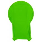 Spandex Cocktail Tablecloth Round 24 x 30 Folded Lime Green