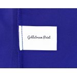 Spandex Cocktail Tablecloth Round 24 x 30 Tag Royal Blue