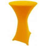 Spandex Cocktail Tablecloth Round 24 x 42 Golden Yellow