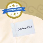 Spandex Cocktail Tablecloth 24 x 42 Round Tag Ivory