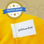 Spandex Cocktail Tablecloth 24 x 42 Round Tag Lemon Yellow