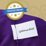 Spandex Cocktail Tablecloth 24 x 42 Round Tag Purple