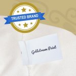 Spandex Cocktail Tablecloth 24 x 42 Round Tag White