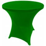 Spandex Cocktail Tablecloth Round 32 x 30 Emerald Green
