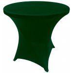 Spandex Cocktail Tablecloth Round 32 x 30 Hunter Green
