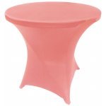 Spandex Cocktail Tablecloth Round 32 x 30 Light Pink