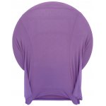 Spandex Cocktail Tablecloth Round 32 x 30 Folded Light Purple