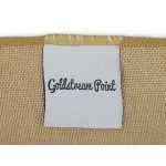 Burlap Polyester Faux Jute Tablecloth 90 x 132 Tag Natural Brown