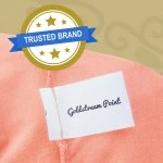 Spandex Cocktail Tablecloth 24 x 30 Round Tag Light Pink