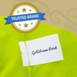 Spandex Cocktail Tablecloth 32 x 30 Round Tag Lime Green