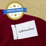 Spandex Cocktail Tablecloth 32 x 43 Round Tag Burgundy